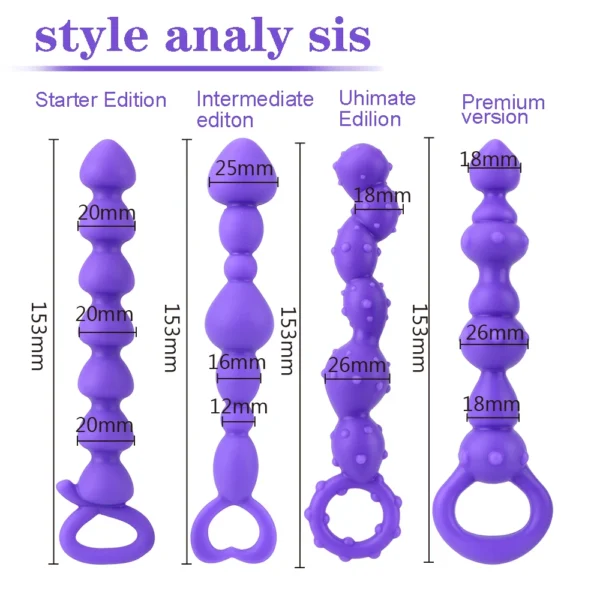Vaginal Balls Prostate Massager Men Masturbation Dildos Erotic Anal Plug Silicone Anal Beads Adult Sex Toys for Women Gay - Image 2