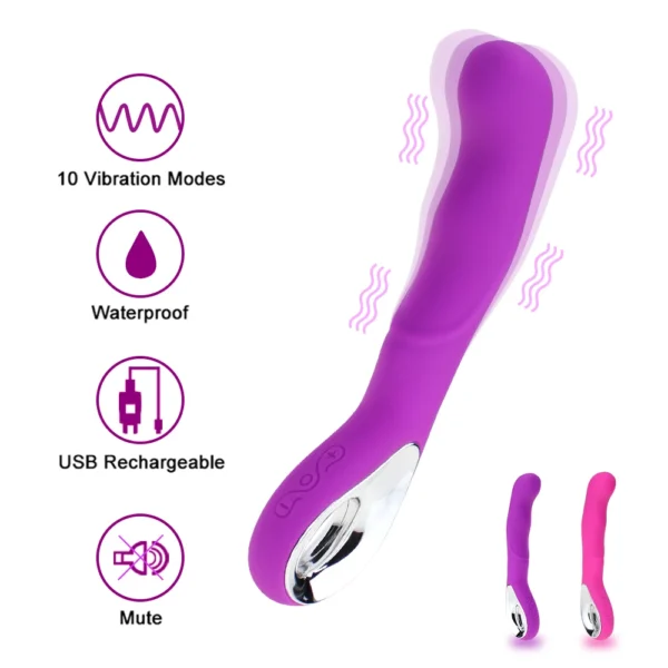 Suitable for women 18-year-old orgasm vibrator G-spot vaginal clitoris nipple stimulator massage masturbator adult products - Image 5