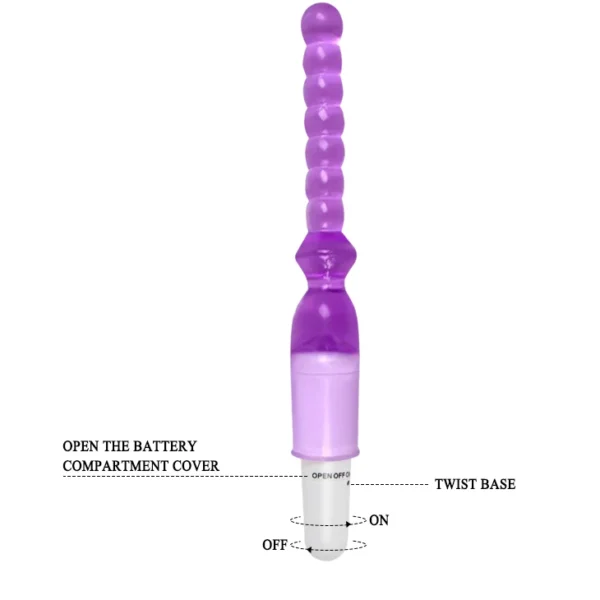 Vibrating Anal balls long Anal plug anal dildo Butt plug for women Anus G-Spot Massage Sex Toys for Women Men - Image 2