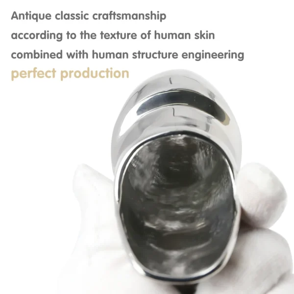 New HT-V4 Penis Cage Stainless Steel Lockable Penis Lock Cock Cage Penis Metal Cock Ring Chastity Belt Cage Sex Toys For Men 18+ - Image 5