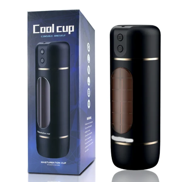 Automatic Male Masturbator Cup Vibration Sucking Vibrating Masturbation Machine Vagina Pusssy Blowjob Toys for Man Adults 18