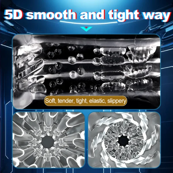 Automatic Male Masturbator Cup Vibration Sucking Vibrating Masturbation Machine Vagina Pusssy Blowjob Toys for Man Adults 18 - Image 5