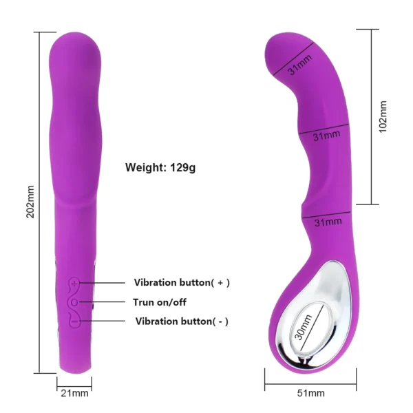 Suitable for women 18-year-old orgasm vibrator G-spot vaginal clitoris nipple stimulator massage masturbator adult products - Image 6