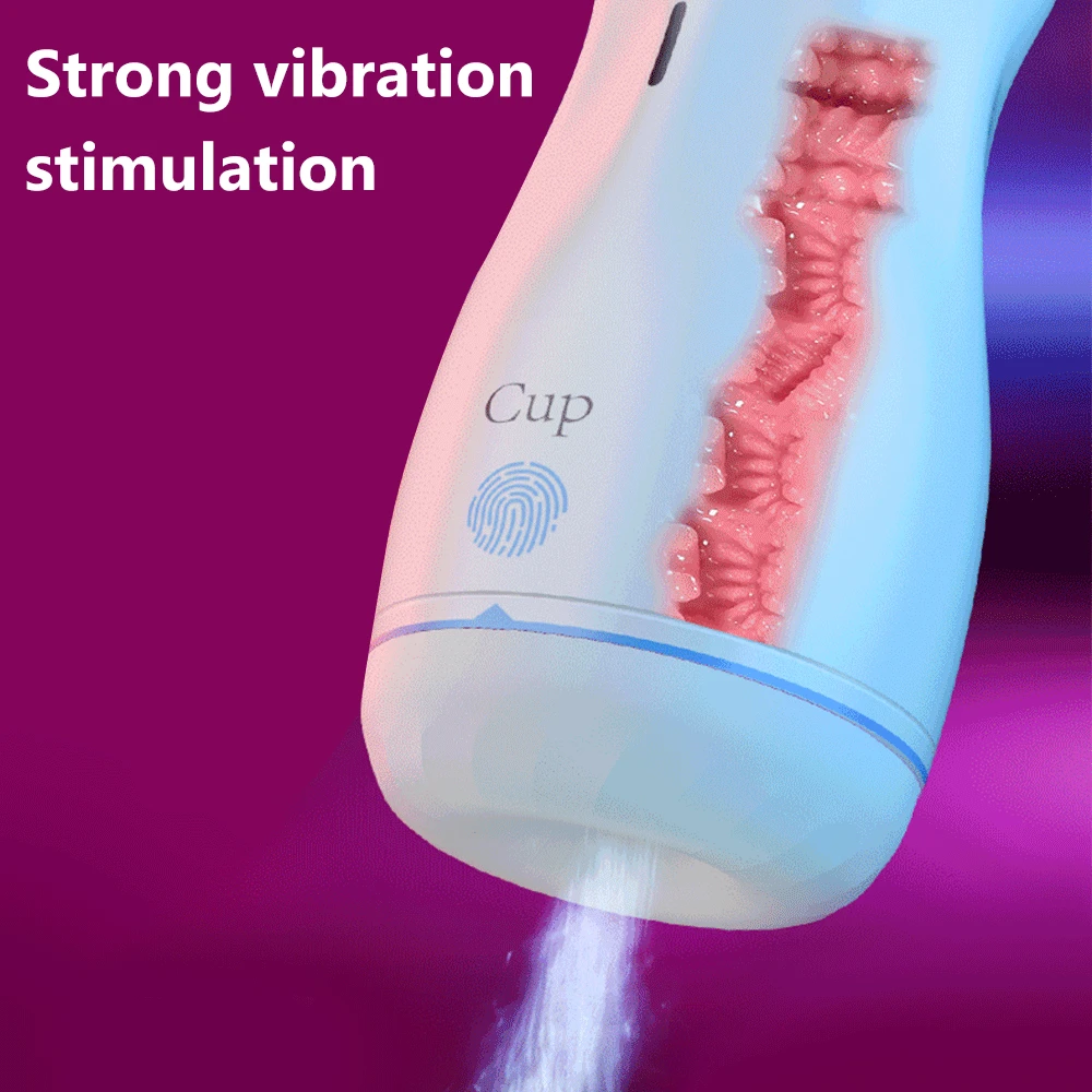 Vagina Sex Tool Electric Masturbator Male Blowjob Powerful Automatic Suck Powerful Man Sucking Cumshot Machine Aircraft Cup - Image 2