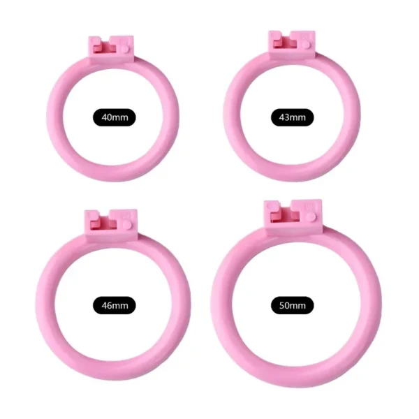 2025 New Male Resin Simulation Pussy Chastity Cage Bundle Anti Cheating Cock Cage With 4 Yards Penis Ring Adult Erotica Sex Toys - Image 5