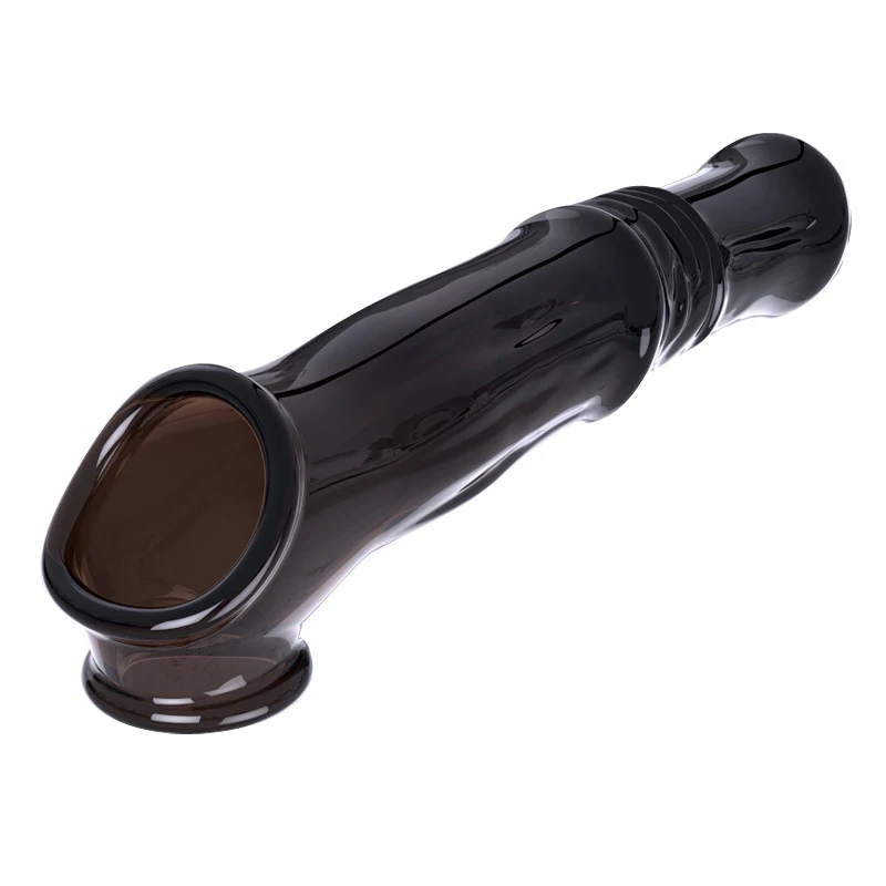 Reusable Penis Extender Sleeve Sex Toys For Men Penis Enlargement Condom Delay Ejaculation Cock Ring Women No Vibrator Sex Shop - Image 4