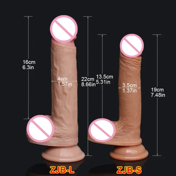 Realistic Cheap Anal Dildo Soft Penis Big Dick No Vibrator Vagina Sex Toys For Women Intimate Female Masturbators Strapon Cock - Image 6