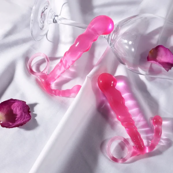 Pull Beaded Anal Plugs Simulation dildo alien lesbian masturbation fake penis manual Adult supplies SM sex toys - Image 6