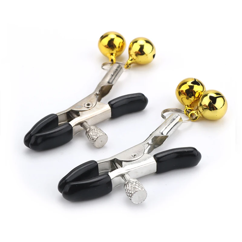 Sexy Porn Breast Accessory Sex Toys Women Breast Metal With The Bell Nipple Clamps Slave Couples Flirting Stimulate Erotic Toy - Image 6