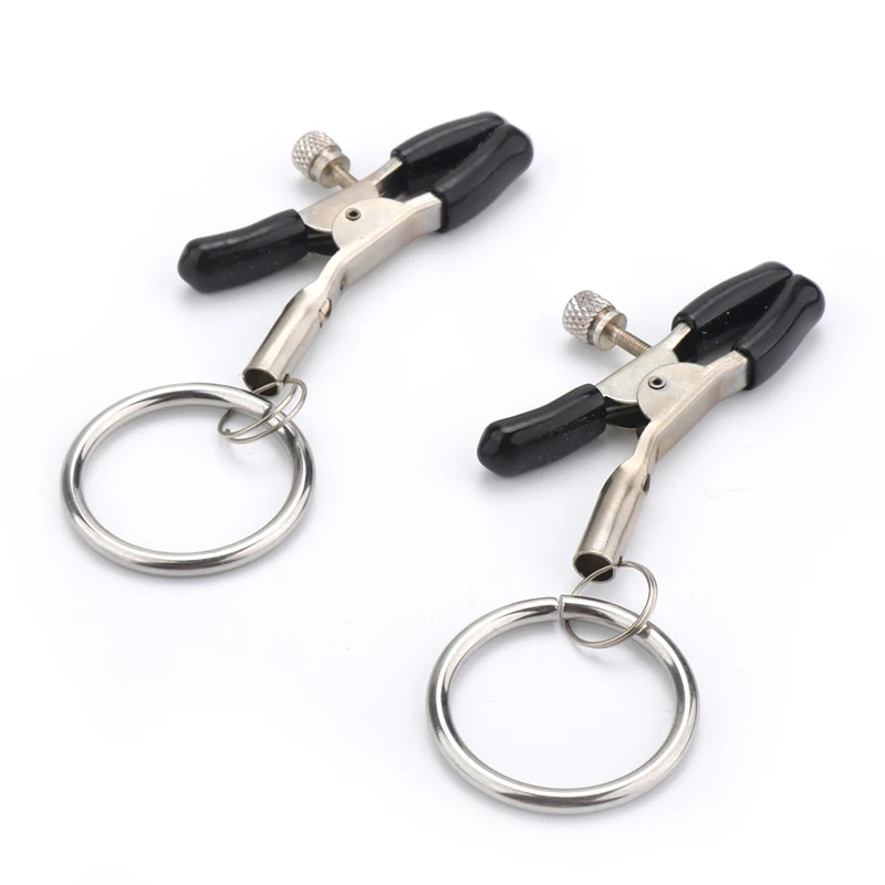 Sexy Porn Breast Accessory Sex Toys Women Breast Metal With The Bell Nipple Clamps Slave Couples Flirting Stimulate Erotic Toy - Image 5