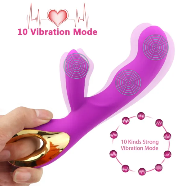 2025 Rabbit Thrusting Vibrator Automatic Telescopic G-Spot Clitoris Stimulator Female Masturbation Sex Toys For Women Adults - Image 2