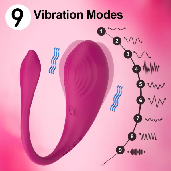 APP Bluetooth Control Vibrator Egg for Female Clitoris Stimulator Wearable G Spot Massager Vibrating Egg for Adult Women Sex Toy - Image 4