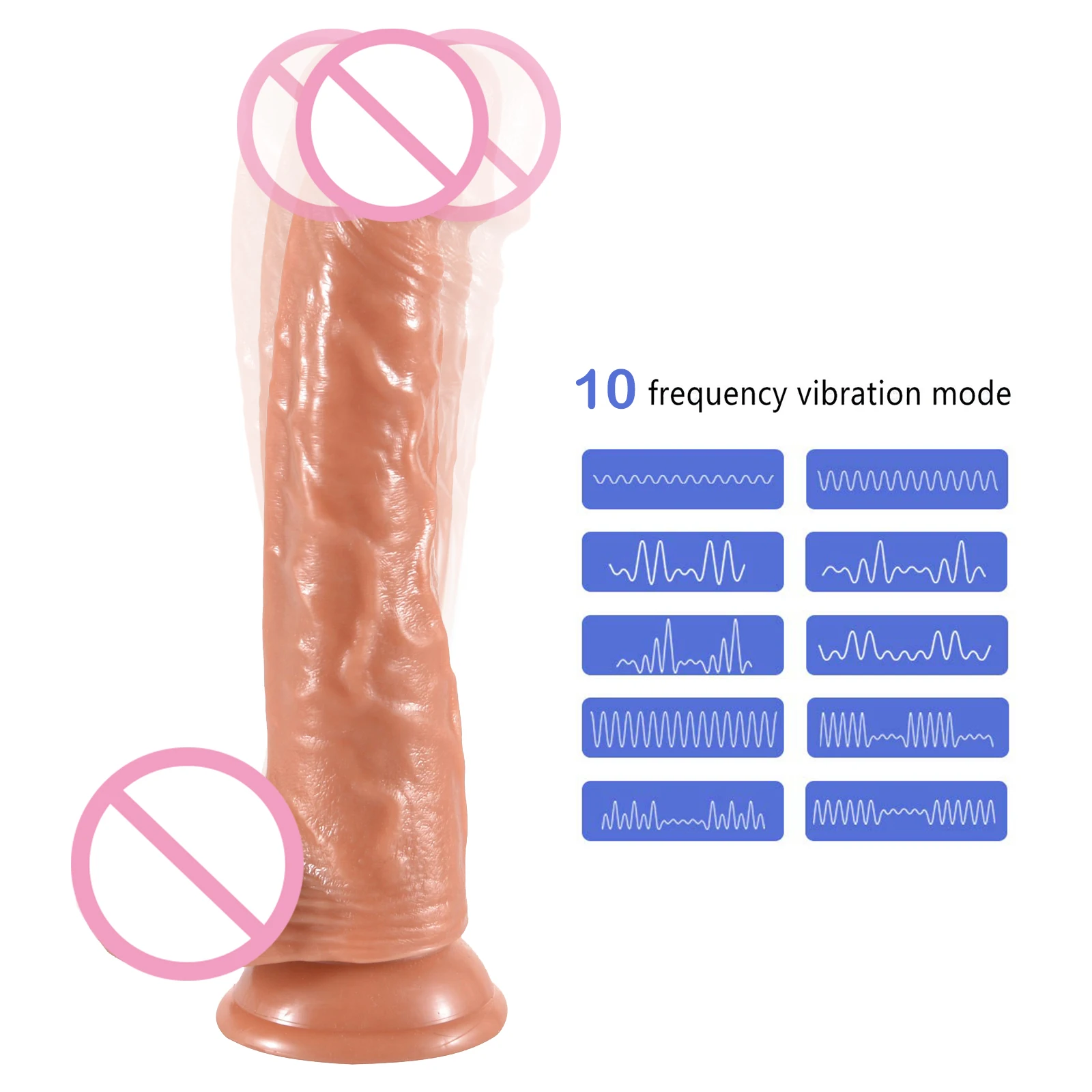Women's Panties Strap-On Harness Vibrating G-Spot Dildo Vibrator Penis Dick Cock for Couples Adult Sex Products Sexy Toys Shop - Image 3