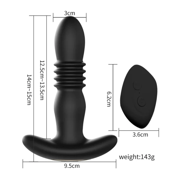SHX SHOP Store Male Supplies Anal Sex Toy Couple Anal vibrator Gode Prostate Massagers Men Buttplugs Sexual Adults Butt Plug Gay - Image 2