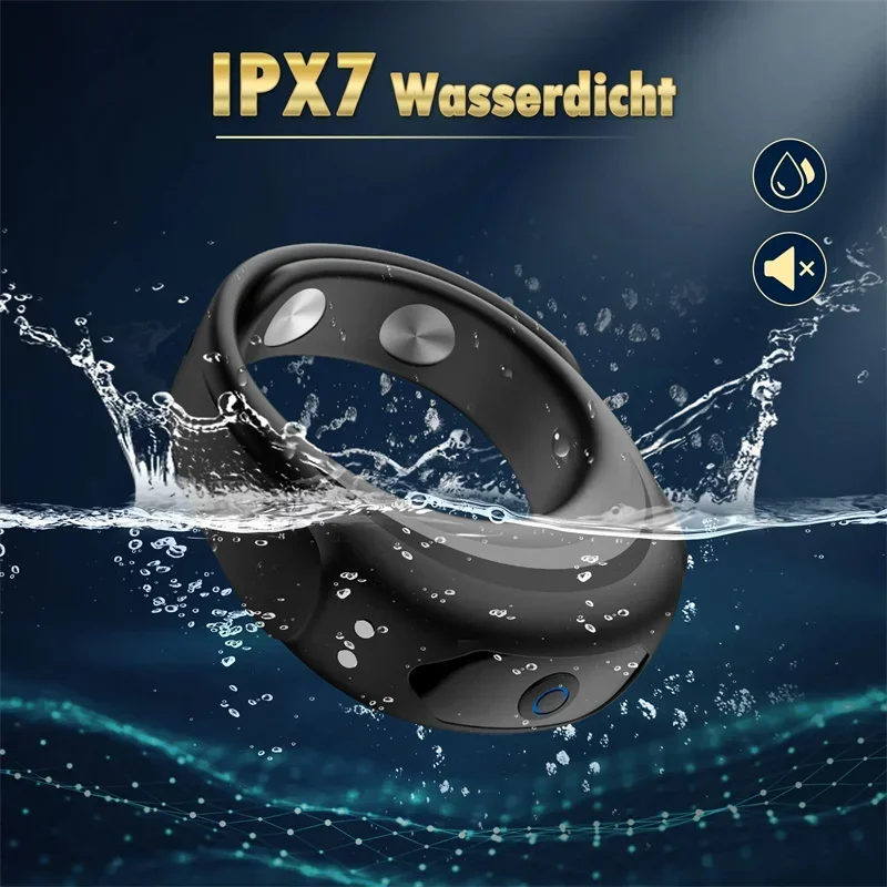 Silicone Penis Ring Intense Vibrator Penis Sleeve Something For A Man Sex Toy Man Intimate Her Vibration Ring Toys - Image 6