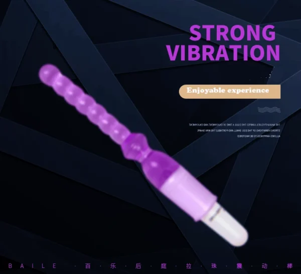 Vibrating Anal balls long Anal plug anal dildo Butt plug for women Anus G-Spot Massage Sex Toys for Women Men - Image 3
