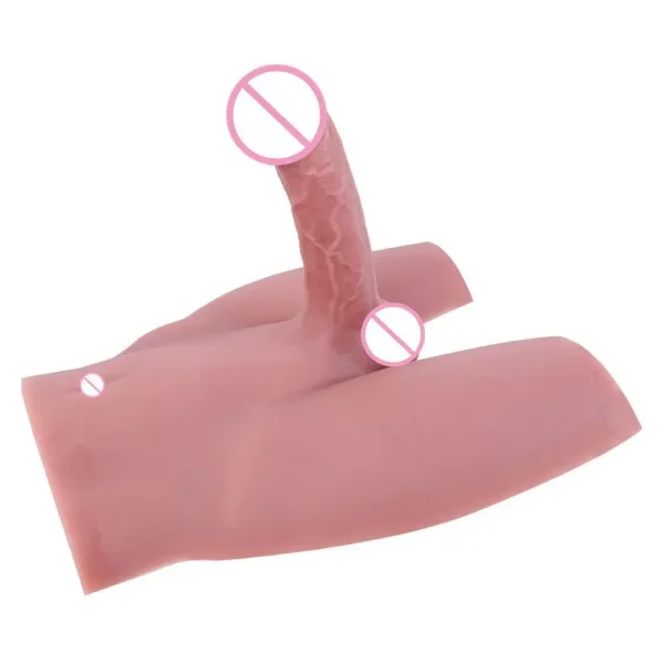 Big Dildo Butt Sex Doll Toys for Women Gay Lesbians Sexy XXL Penis Cock Realistic Anal Ass Packing Male Torso Masturbators - Image 4