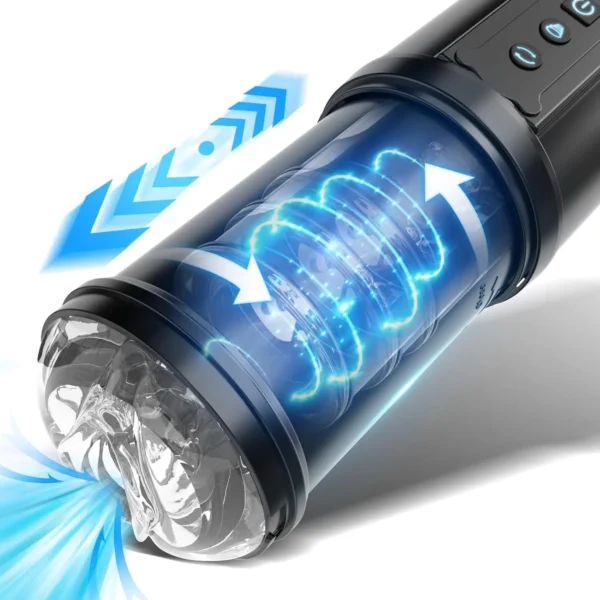 Automatic Male Masturbator Machine Penis Pump 3D Realistic Pocket Pussy Male Stroker Blowjob Machine Adult Male Sex Toys for Men - Image 6